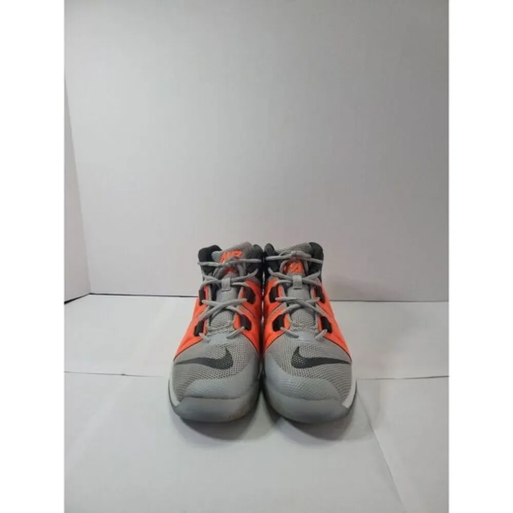 Nike Air‎ Max Charge GS CD7027-006 Gray Orange Running Athletic Shoes Size7y